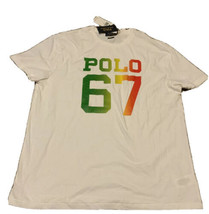 Polo Ralph Lauren 67 Classic Fit White Spellout Shirt Large NWT - $44.53