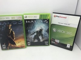 Halo 3 , Halo Reach, Halo 4 Xbox 360 Bundle - Used - Tested And Works!!! - £18.55 GBP