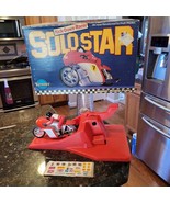 1979 Kenner Vintage Solostar Daredevil Motorcycle Original Box Words in ... - $1,525.01 MXN