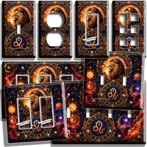LEO ZODIAC SIGN ASTROLOGY CELESTIAL ASTRAL SIGIL LIGHT SWITCH OUTLET WAL... - $8.99+