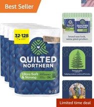 Premium Soft Toilet Tissue Bulk Pack - 32 Mega Rolls, Septic Safe &amp; Recy... - $49.00