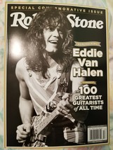 Rolling Stone Remembering Eddie Van Halen &amp; 100 Greatest Guitarists of A... - £7.64 GBP