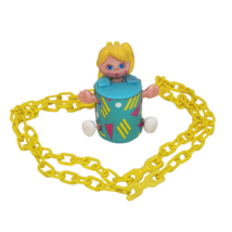 VINTAGE 1985 SWEET SECRETS GALOOB BLONDE GIRL LOCKET / NECKLACE YELLOW C... - $142.77 CAD