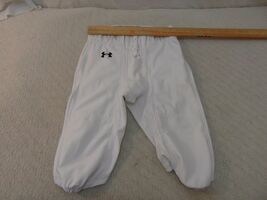 New W/O Tags Youth Boy&#39;s Under Armour Authentic White XL Polyester Pants... - $19.00