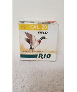 RARE- Vintage RIO Field 20 Gauge 8 Shot Empty Ammo Box ONLY w/ Duck Yell... - £19.36 GBP