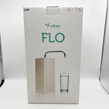 FLO Alkaline Water Ionizer White Plastic Metal Healthy Clean Vitev - $238.80 CAD