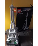 Lego The Eiffel Tower Architecture 21019 in box with instructions. 12x4x4&quot; - £52.24 GBP