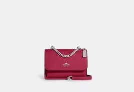 Coach Crossgrain Mini Klare Crossbody Bright Violet Handbag - $165.00