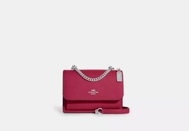 Coach Crossgrain Mini Klare Crossbody Bright Violet Handbag - £130.75 GBP