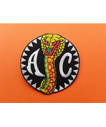 AC COBRA SHELBY SUPERCAR CLASSIC CAR EMBROIDERED PATCH  - £3.90 GBP