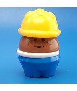 Little Tikes Toddler Tots Chunky Figure African American Construction Wo... - $5.93