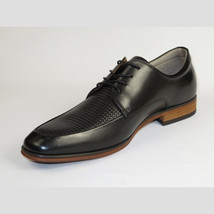 Men's Shoes Steve Madden Soft Leather upper Lace Up Imala Black image 4