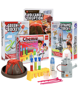 4-In-1 Science Project Kit, STEM &amp; STEAM DIY Lab Experiments for Kids - $38.19