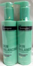 2 Neutrogena Skin Balancing Mattifying &amp; Conditioning Cleanser 6.3 oz Each - £17.50 GBP