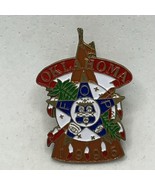 Oklahoma Fraternal Order Of Police Officer Law Enforcement Enamel Lapel ... - $14.95