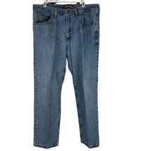 Lee Regular Fit Straight Leg Jeans Denim Blue Comfortable Pre Owned Size... - $19.10