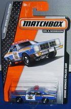 Matchbox MBX 2013 Collection - Dodge Monaco Police Car - $14.01
