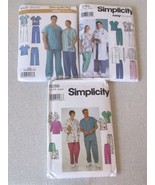 Men &amp; Women Scrubs, Doctor&#39;s Jacket, Sizes XS to L – Uncut - €5,18 EUR+
