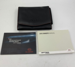 2015 Kia Optima Hybrid Owners Manual Set with Case OEM B02B38081 - $35.99