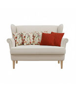 SOGA 5PC Floral Light &amp; Classic Red Diamond Knit Pillowcase Set – 45cm C... - $82.90