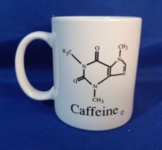 Coffee Mug Cup Molecular Structure of Caffeine 10 Oz - £16.20 GBP