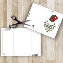 Printable good luck at your super cool new school card / back to school ... - $1.40