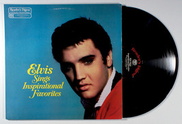 Elvis Presley - Sings Inspirational Favorites (1983) Vinyl LP • Reader&#39;s... - $339.90 MXN