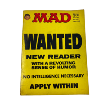 Mad Magazine Wanted New Reader December 1966 Issue No 107 Vintage - $7.49