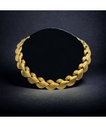 Gold-Tone Park Lane Choker Vintage Fold Over Clasp 19” - €43,30 EUR