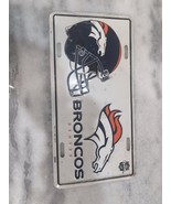 Denver Broncos White License Plate 1997 NFL Game Day Football Fan Memora... - £9.32 GBP