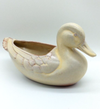 Vintage Frankoma Pottery 208 Desert Gold Duck Planter MCM - £22.67 GBP