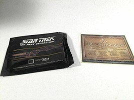 Star Trek Loot Crate Exclusivité Uss Enterprise Pont Plaque Murale Réplica - £4.20 GBP