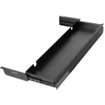 VIVO Black Extra Large 33 inch Under Desk Pull Out Storage Drawer for Desk - £134.31 GBP