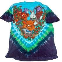 Liquid Blue The Grateful Dead Wonderland Jam Band Tie Dye T Shirt Mens Size L - £29.18 GBP