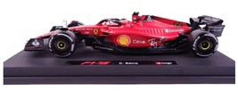 Bburago 1/18 - Ferrari Replica - Scuderia F1-75 #55 - Carlos Sainz - Box... - $72.25
