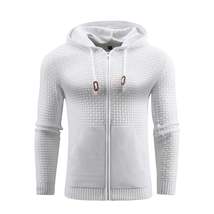 Zipper Hoodies Leather Printing 3D Outdoor Sports Hoodies With Pockets - $38.25