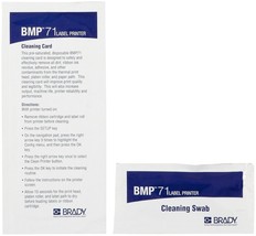 Brady Bmp71 Label Printer Cleaning Kit, Model M71-Clean. - £23.14 GBP