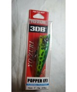 New Yo-Zuri 3DB Popper Floating Lure 3-Inch, Prism Frog R1101-PF - £10.31 GBP