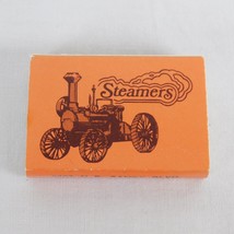 Steamers Matchbox 35 Wood Matches Unstruck Portland Oregon Steam Train Chumaree - £7.62 GBP