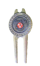 Legends Club Of Tennessee Golf Divot Repair Tool With Magnetic Ball Marker - £5.36 GBP