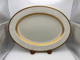 Mikasa Fine China ANTIQUE LACE 14 1/2&quot; Oval Serving Platter - $2,209.08 MXN