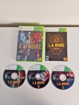 L.A. Noire (Microsoft Xbox 360) Game Discs, Case, Manual Rockstar Games Crime - £9.63 GBP