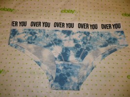 Rue 21 Women&#39;s Bikini Panties XS/SMALL Over You Blue Tie Dye Allover Print New - £7.74 GBP