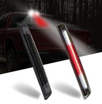 3rd High Mount LED Brake Light For Nissan Titan Frontier Red Clear w Smo... - $15.27