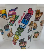 Lot Of (5) Stuckney&#39;s Chugglers Restaurant 7&quot; Plastic Cups 1983 - $38.49