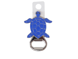 Bee Creative Gifts - New - Magnetic Blue Turtle Bottle Opener - £5.58 GBP