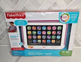 Fisher-Price Laugh &amp; Learn Smart Stages Kids Toddler Tablet Pink Color Brand NEW - £19.80 GBP