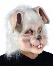 Happy Bunny Rabbit Mask Cute Cheeks Animal Easter Halloween Costume Party ME1010 - £51.95 GBP