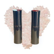 2 Mary Kay Creme Lipsticks Apricot Glaze Two New Old Stock No Box Free Shipping! - £31.76 GBP