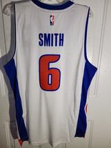 Adidas Swingman 2015-16 NBA Jersey Detroit Pistons Josh Smith White sz L - £38.28 GBP